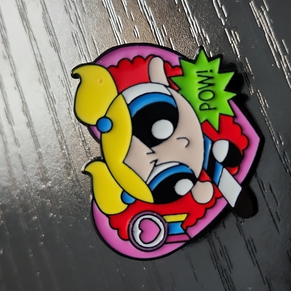Cartoon Network Powerpuff Girls Bubbles Enamel Pin